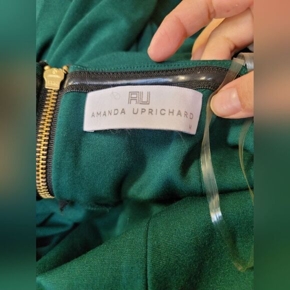 Amanda Uprichard Strapless Green Party Dress in Size Medium‎ - Picture 7 of 8